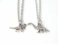 retro fashion dinosaur pendant necklace clavicle necklace men hip hop punk fashion vintage jewelry gift