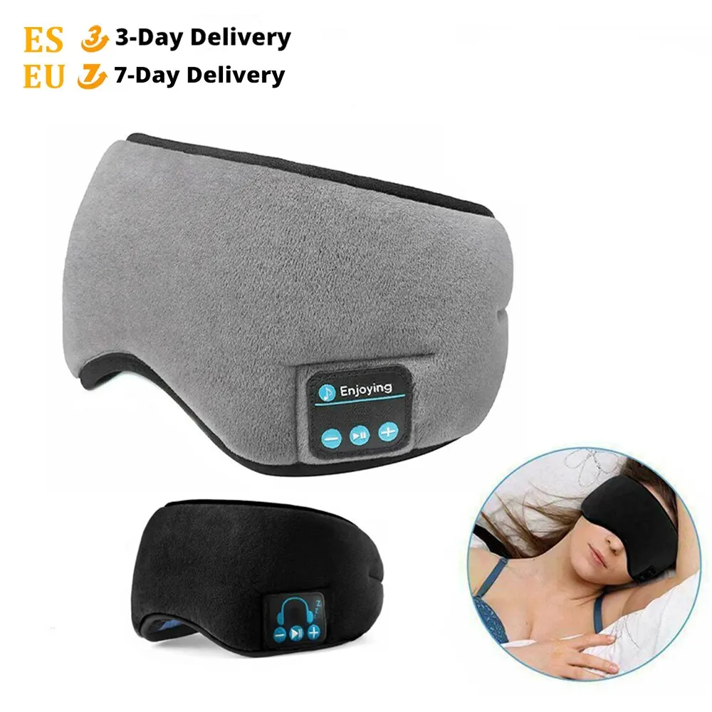 

DIOZO Sleeping Mask Eye Cover Padded Soft Eyes Mask Blindfold Eyepatch Travel Rest Aid Bluetooth Eyepatch Relax Beauty Tools