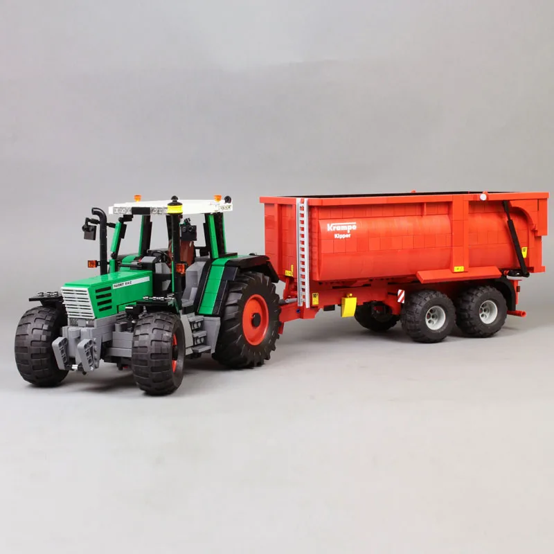 Новая модель фермы в масштабе 1:17 поттингер Топ 762C windrower трактор строительный блок
