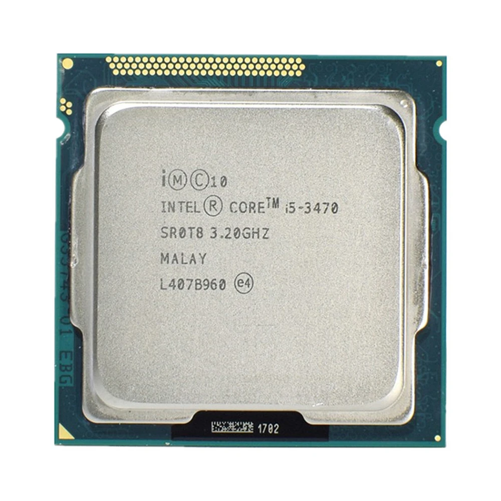 

Оригинальный процессор lntel Core I5-3470 I5 3470 3,2 ГГц четырехъядерный LGA 1155 L3 Cache 6 Мб настольный процессор (100% рабочий, бесплатная доставка)