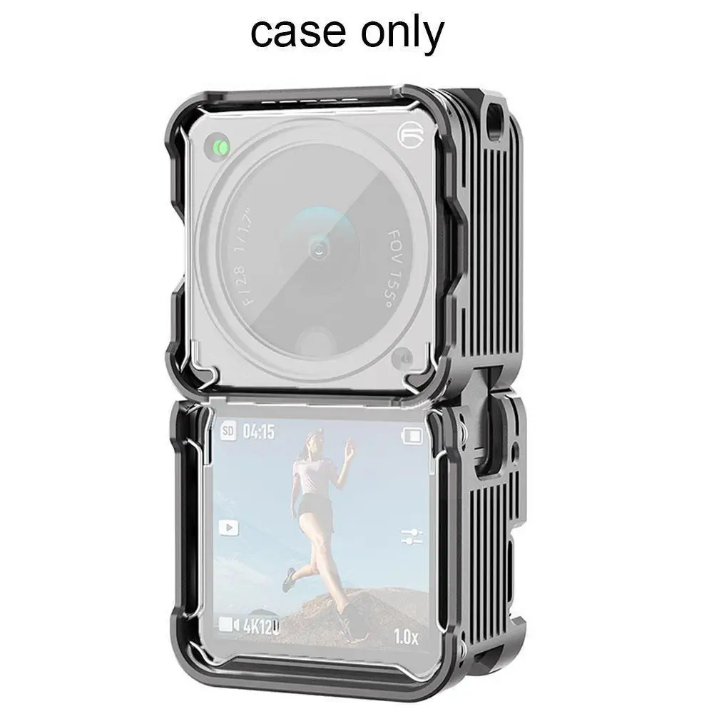 

Чехол для Камеры Dji Action 2 Защитная рамка Магнитная Рамка металлический чехол Аксессуары для экшн-камеры алюминиевый сплав Q7Y3