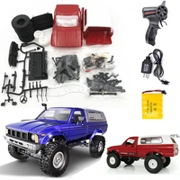 hot wpl c24 2 4g remote control off road model car rc diy high speed crawler truck toys upgrade 4wd metal kit part chasis