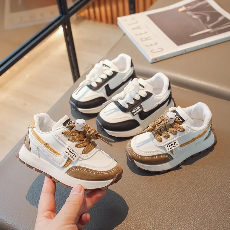 

Children Lightweight Casual Sports Shoes for Baby Girls Kids Boys Rubber Bottom Antiskid Outdoor Gym Mesh Breathable Sneakers