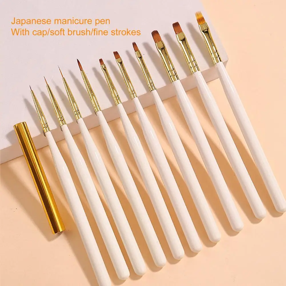 

Nail Art Brush Soft Bristle Multifunctional Nail Brush Nail Art Tool Painting Pen Acrylic Gel UV Polish Brush Nail Supplies