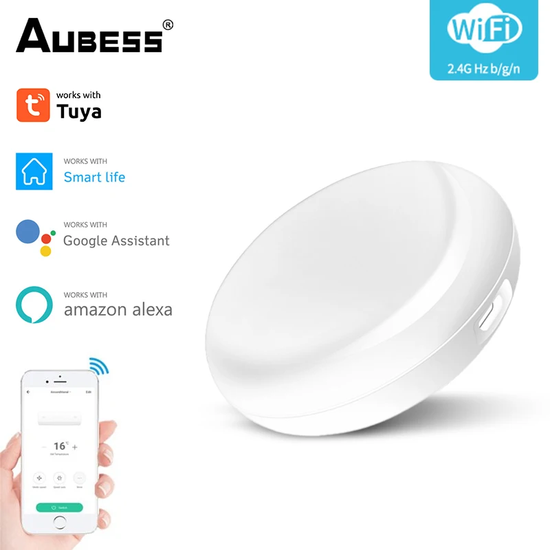 ИК-пульт дистанционного управления Tuya с Wi-Fi для кондиционера и телевизора