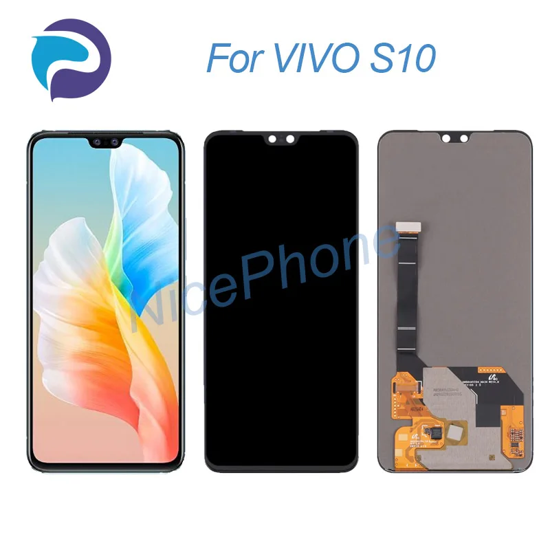 

for VIVO S10 LCD Screen + Touch Digitizer Display 2404*1080 V2121A For VIVO S10 LCD Screen Display