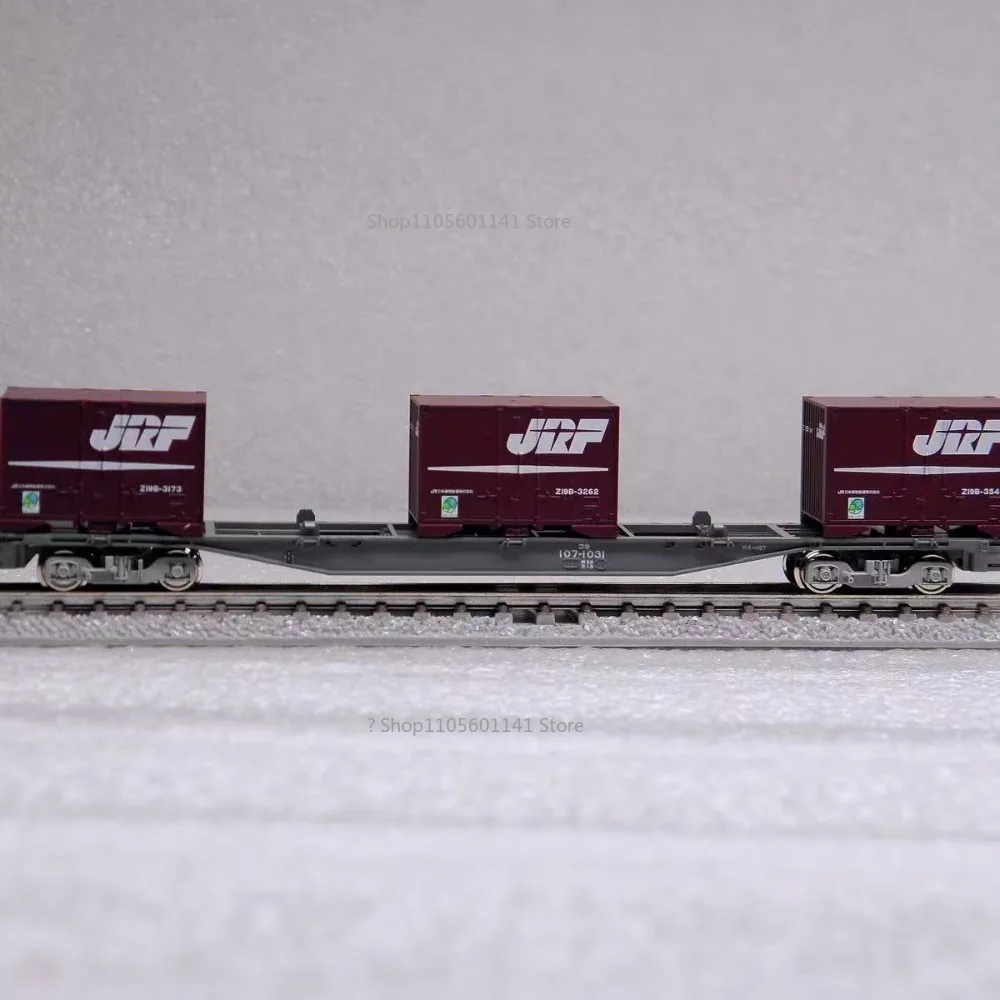 Фото Набор моделей поездов TOMIX N Scale 90095: дизельный локомотив DF200-100 и грузовой вагон, стартовый комплект, несколько моделей, лимитированная серия №4