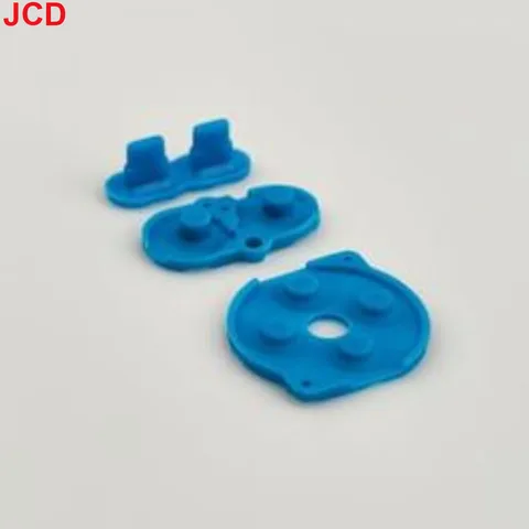 JCD для консоли GBC A B DPad Select Start Кнопка Проводящая резиновая накладка для Gameboy GBC Силиконовая клавиатура Start Select