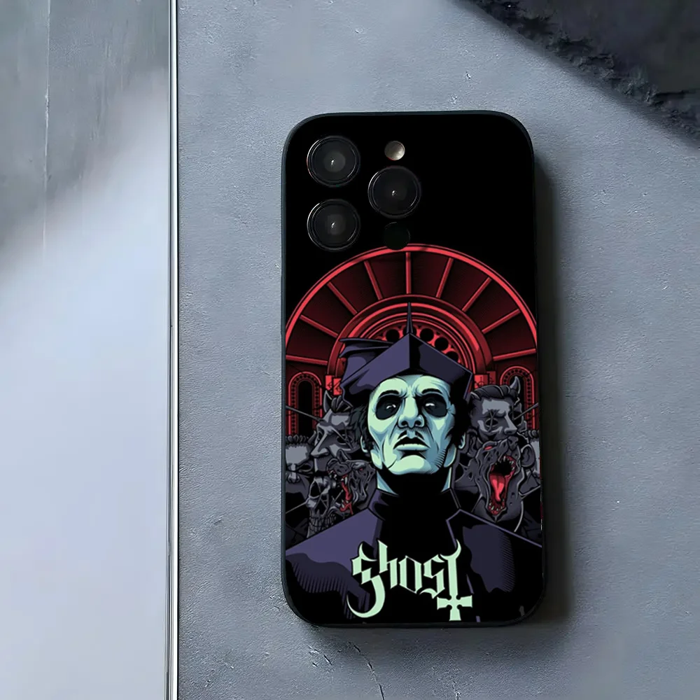 Чехол для телефона G-Ghost Heavy Metal Band Iphone 15 11 13 14 Pro Max 7 8 Plus X Xr Xs Se2020 12 mini Cover Case