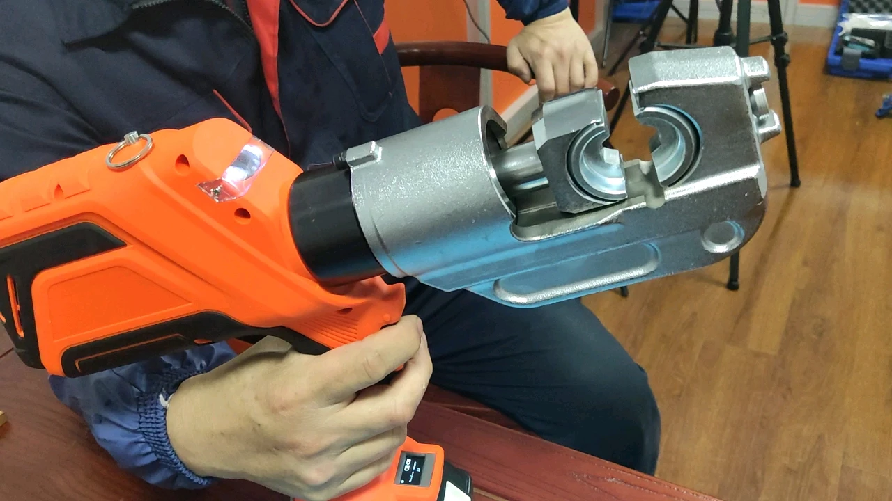 

60KN Portable handle cable crimping pliers tools with die sets