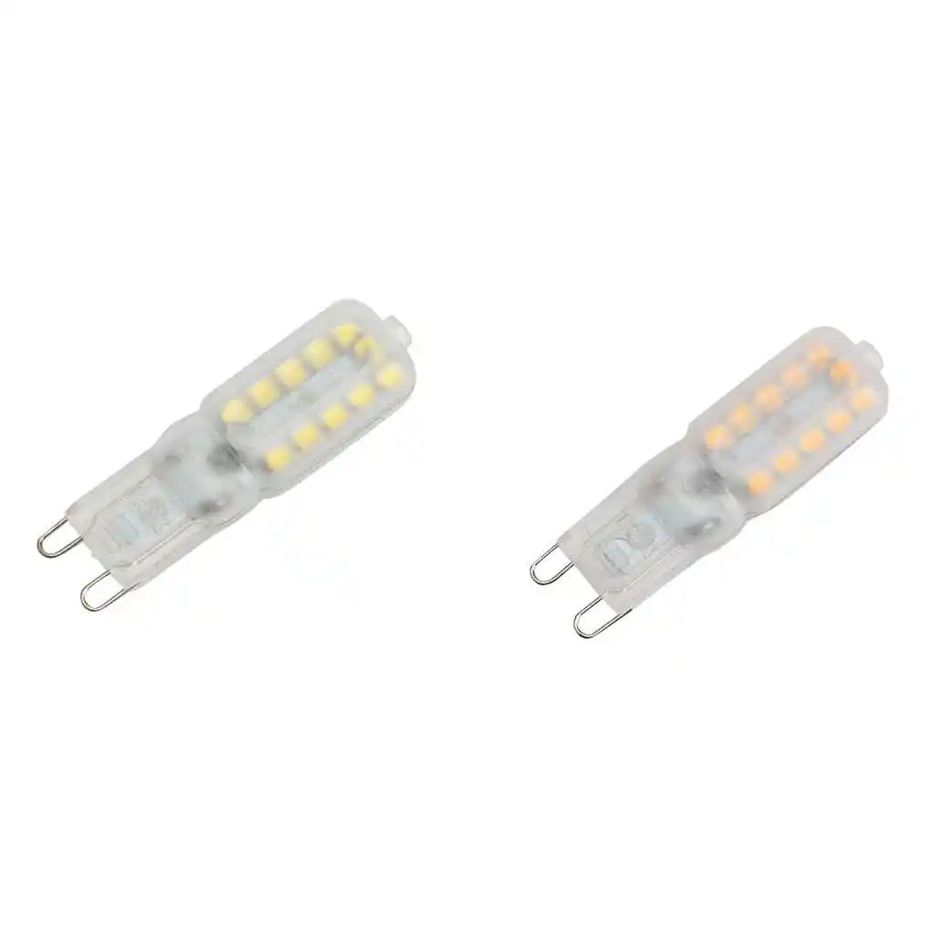 

G9 22LED 2835 5W Spotlight LED Corn Light Bulbs Clear Cover for Chandelier Replace Halogen Lamp