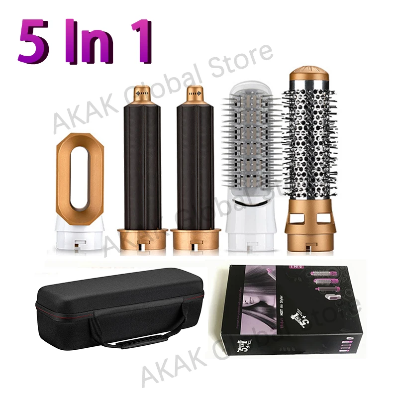 Brush 5 In 1 Hair Blower Hot Air Styler Comb Automatic Hair 
