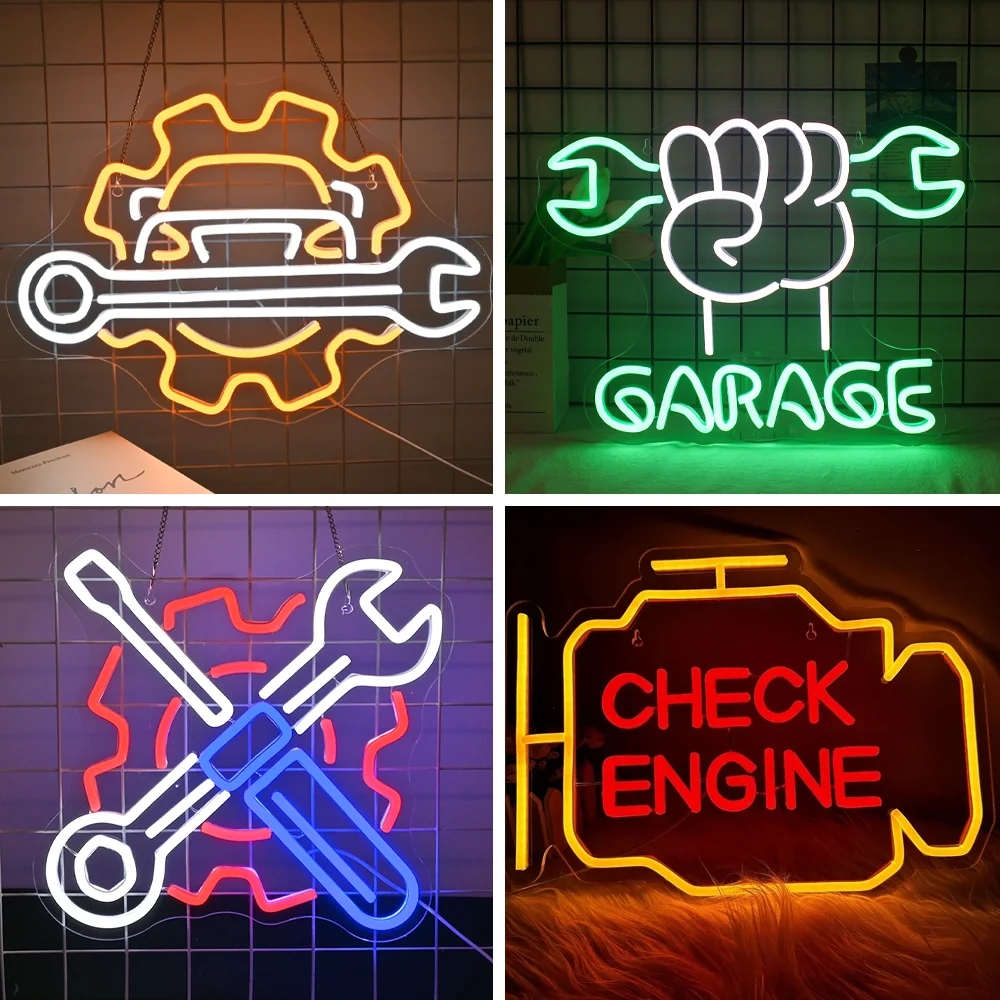 Настенный гаечный ключ с регулируемой яркостью