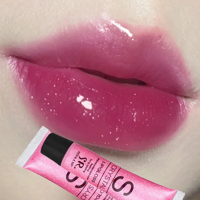 

12 Colors Glitter Lipstick Pearlescent Shimmer Lip Gloss Moisturizing Nutritious Liquid Lipsticks Waterproof Makeup Cosmetic