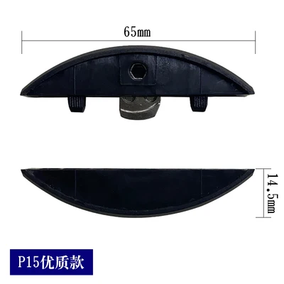 

100Pcs Woodworking Plastic Nylon Multiple Inter Lock Invisible Biscuit Joiner Dowel Cabinet Cupboard Closet Furniture Joint