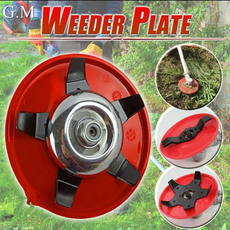 

Universal Multi-function Trimmer Head for Lawn Mower Grass Trimmer Head Paddy Field Dry Land Dual-use Blade Weeding Accessories