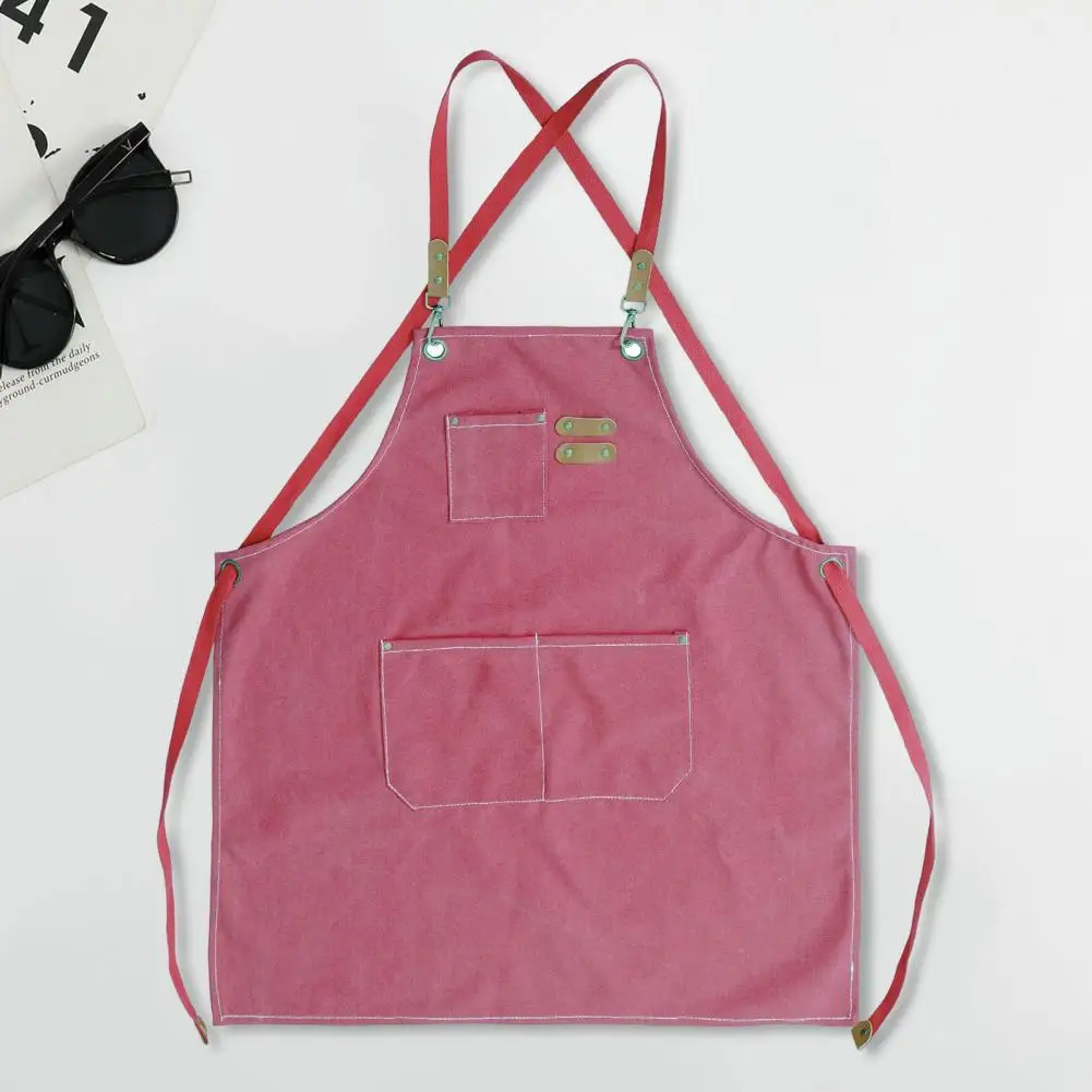 

Garden Apron Waterproof Easy to Clean Women Men Kitchen Cooking Anti-stain Workwear Breathable Kitchen Apron Daily Wear