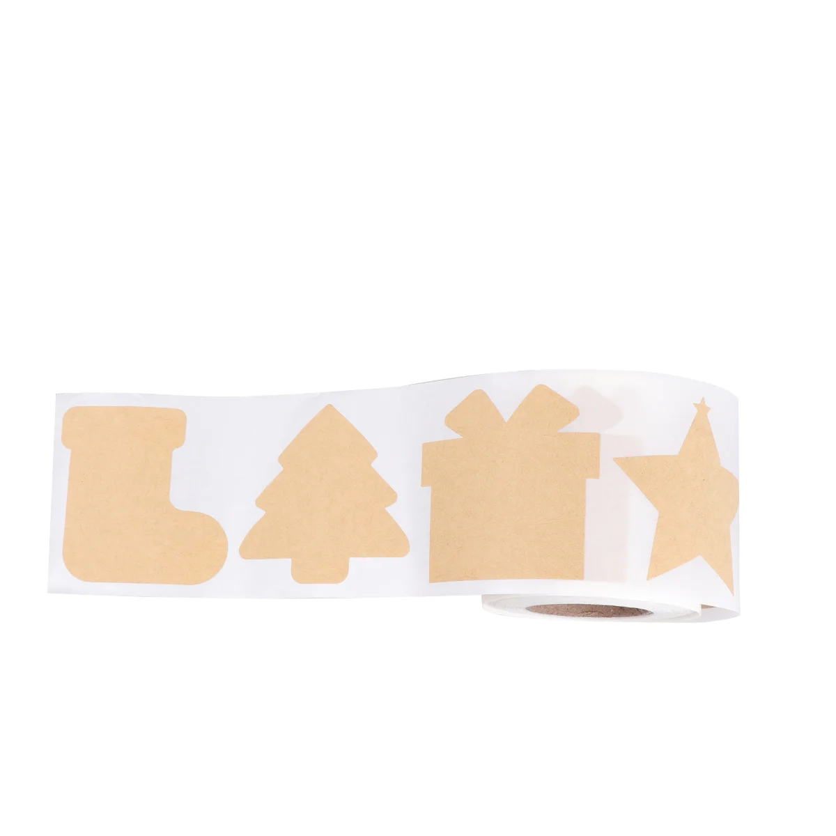 

Наклейка для рождественских подарков, этикетка с именной биркой, праздничная бирка, зимние самоклеящиеся листы, наклейки