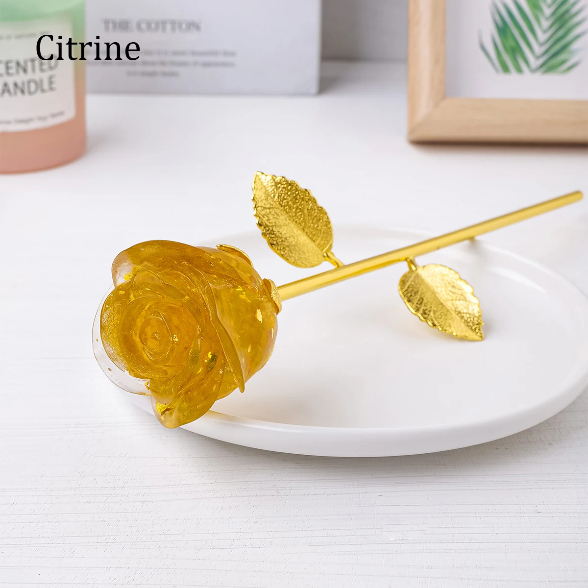 

Розовый кварц цветок Runyangshi