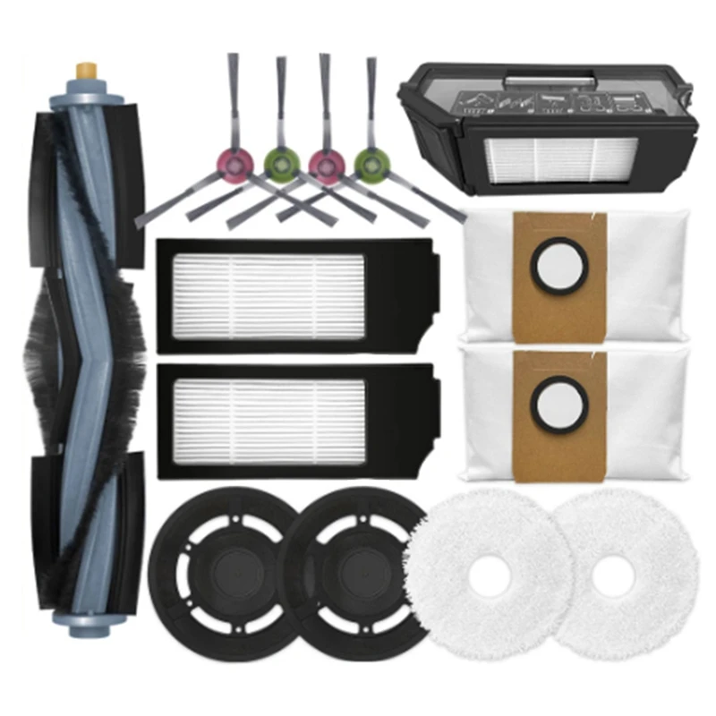 

Main Side Brush Hepa Filter Mop Rag Replacement For Ecovacs Deebot X1 TURBO / OMNI Robot Vacuum Cleaner Spare Parts