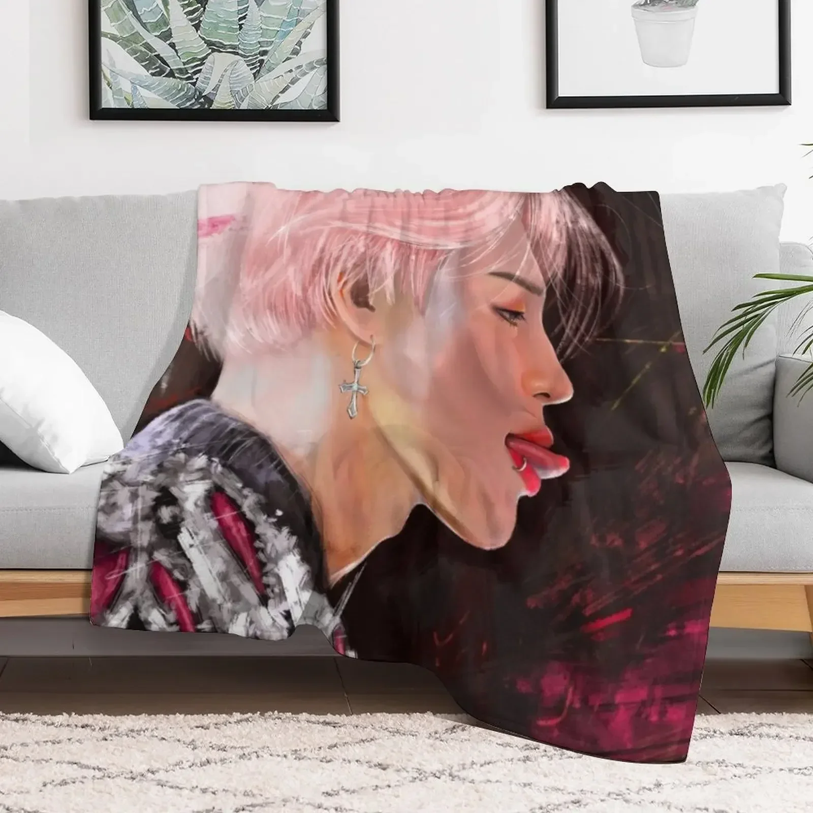 Китти-Ган Дж.М. Одеяло манга Мягкие большие утяжеленные одеяла