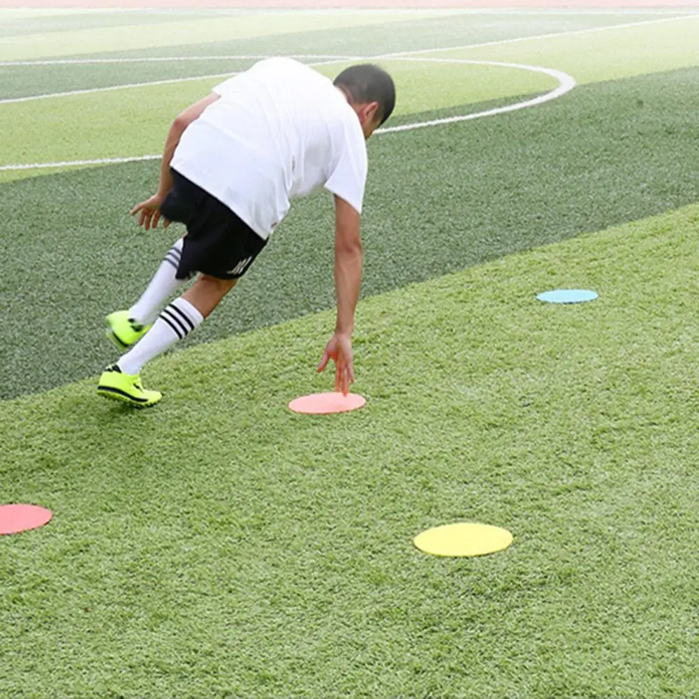 

Practical Football Training Landmark Pad Ultra-thin Football Training Mark Plate Anti-skid Agility Training