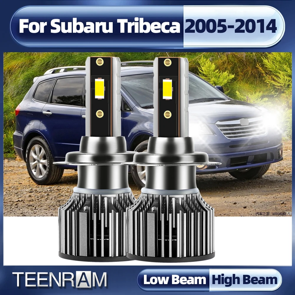 

H7 LED 20000LM Headlights Canbus 6000K 9005 HB3 120W High Power 6000K 3570 CSP Chips Car Light For Subaru Tribeca 2005-2014