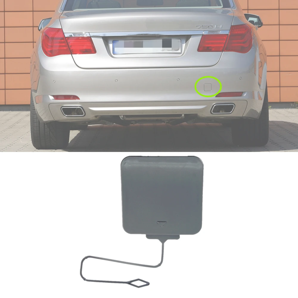 

For BMW F01/F02 2009 2010 2011 2012 Rear Bumper Tow Eye Trim Cap Cover