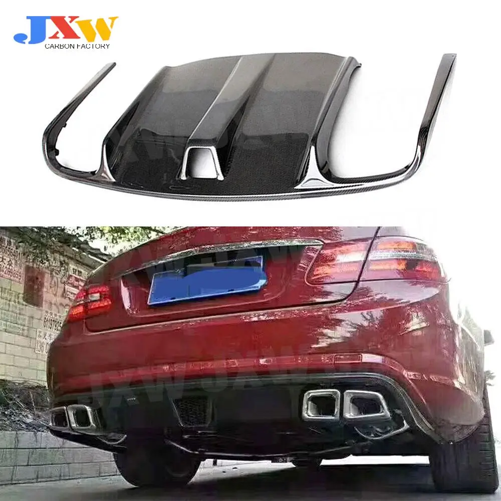 Задний бампер из углеродного волокна/FRP спойлер для Benz E Class W207 C207 Coupe E260 E300 E350 Sport