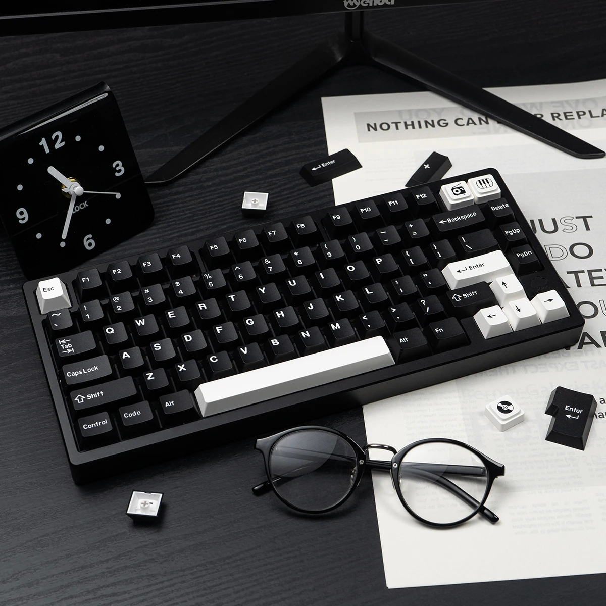 GMK Keycap Double Shot GMK WOBBOWRome PBT Колпачки для клавиш Cherry Profile Наборы колпачков для клавиш MX Switch Механическая клавиатура ISO 7u клавиши (art.: 3920cce877ff8) - 3920cce877ff8