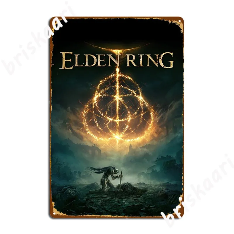 

Elden Ring Metal Sign Club Party Customize Kitchen Painting Décor Tin Sign Posters
