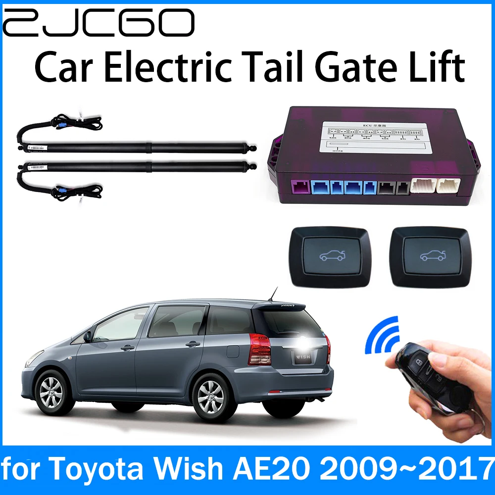

Электрический Всасывающий подъемник ZJCGO для багажника, интеллектуальный подъемник багажника для Toyota Wish AE20 2009 ~ 2017