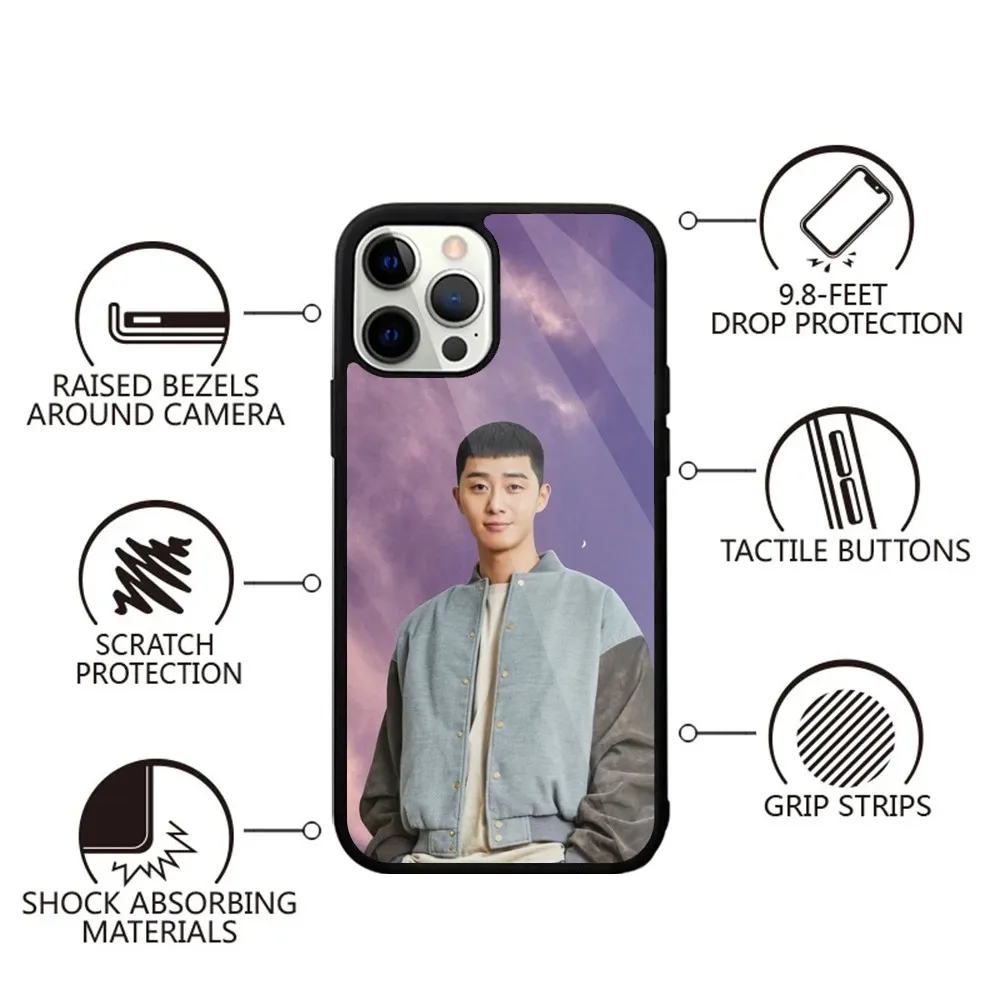 Чехол для телефона P-Park Seo Jun Kpop с сильным магнитом IPhone 15 14 13 Pro Max Plus 11 12 Мини