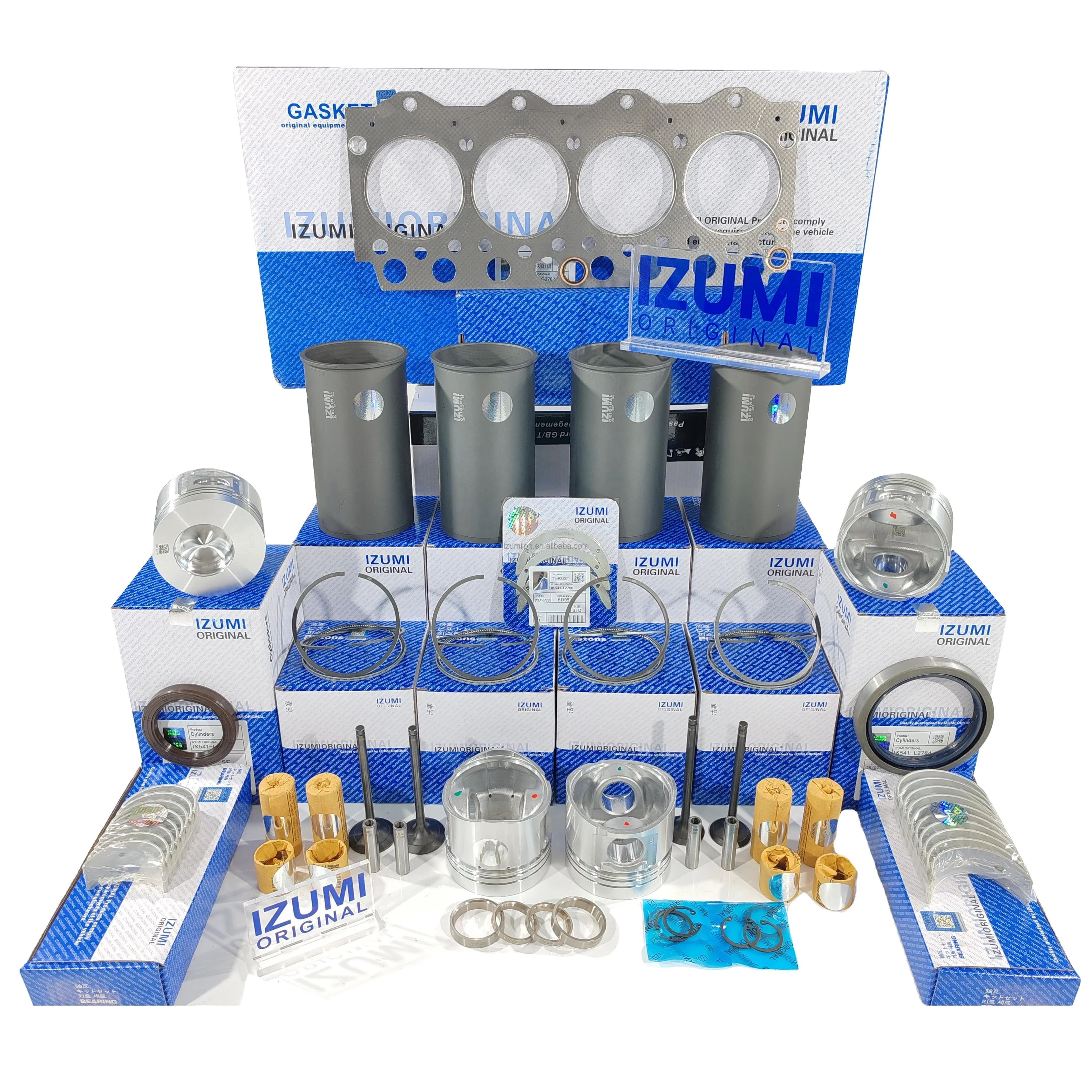 Оригинальный комплект для ремонта 4BT 4BT3.9 4BTA прокладка поршня прокладок двигателя