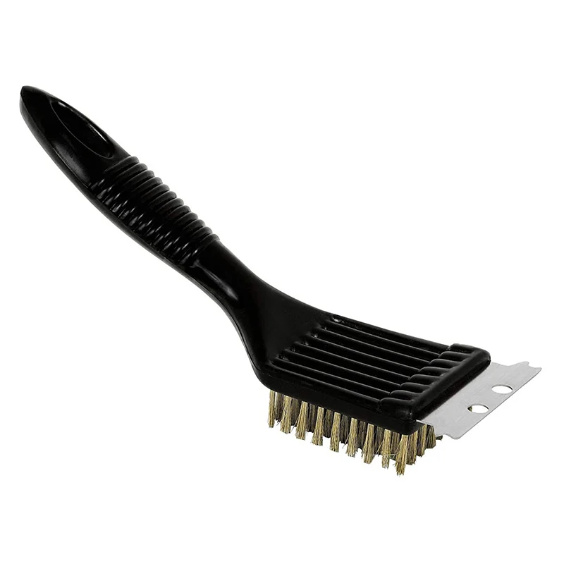 Kitchen Accessories BBQ Brush Barbecue Grill Stainless Steel Wire Bristles Scraper Grate Cleaner Tools |
