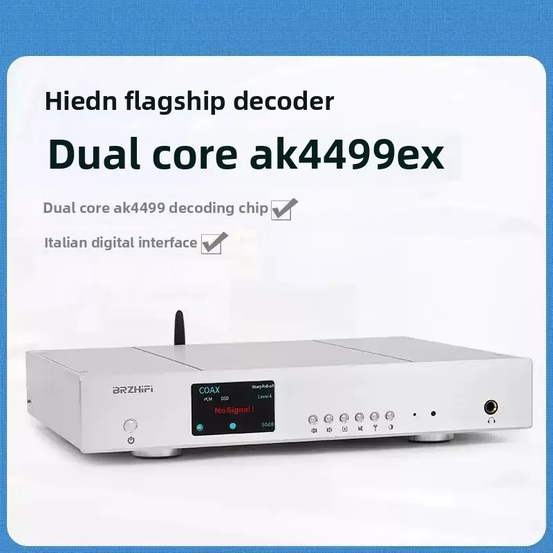 Фото BREEZE 2025 последняя версия DA10PRO HIEND флагманский двухъядерный AK4499EX полностью балансный ЦАП декодер HIFI Fever №2