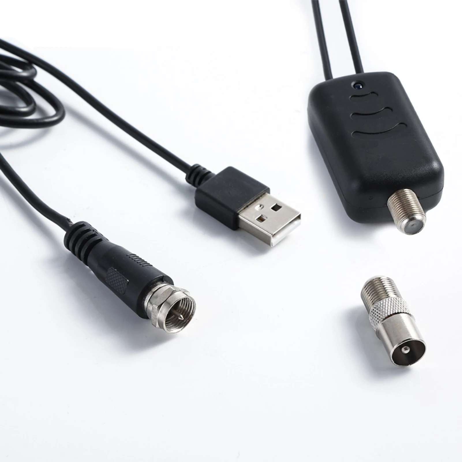 

HDTV Antenna Amplifier 4K Low Noise High Gain TV Signal Amplifier UHD Televisions Accessories Signal Booster Adapter