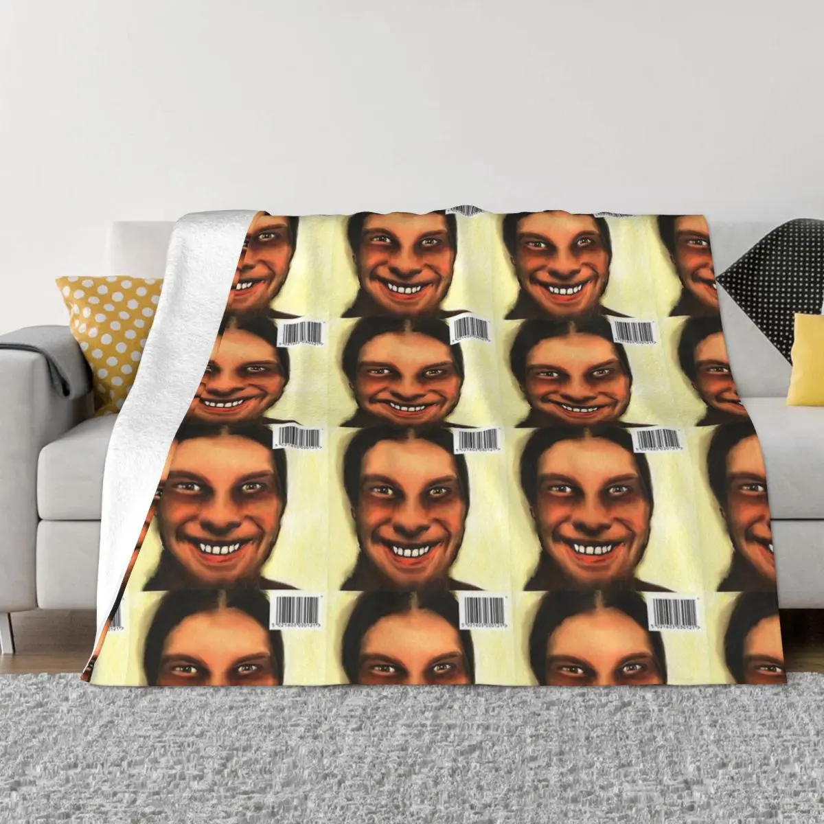 

Aphex Twin I Care, потому что вы делаете, искусственное украшение, многофункциональные легкие тонкие пледы для дивана, дивана, покрывала