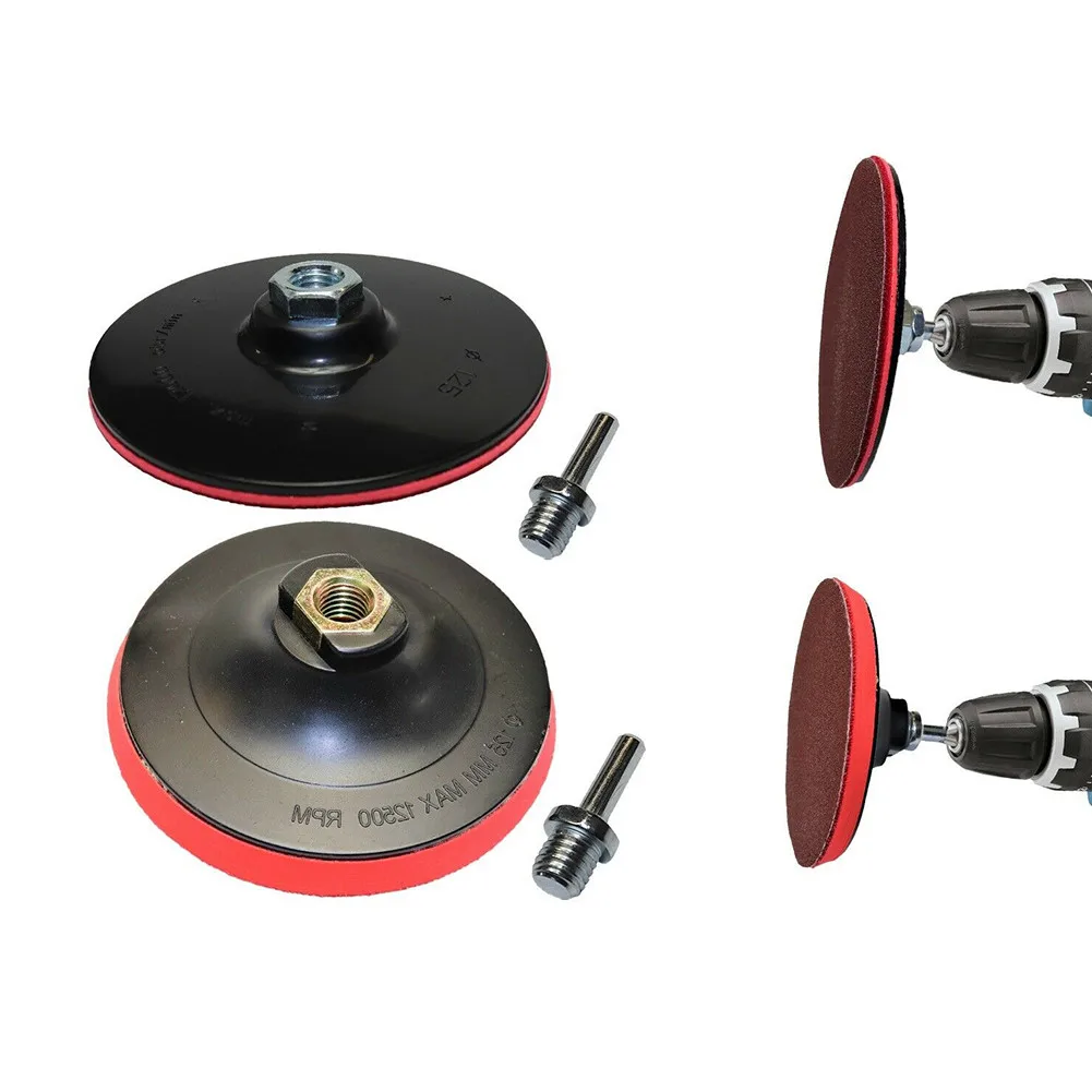 

Sanding Pad 5/13mm Thickness For Sanding Discs Angle Grinder Drill Rubber Flat Grinding Polishing Tool With Connecting Rod