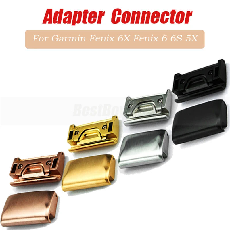 Быстроразъемный металлический ремешок для Garmin Fenix 7 7S 7X 6S 6X 6 ремешок-адаптер