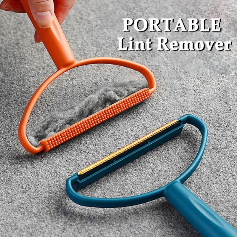 

Portable Lint Remover Pet Hair Remover Brush Manual Lint Roller Sofa Clothes Cleaning Lint Brush Fuzz Fabric Shaver Brush Tool