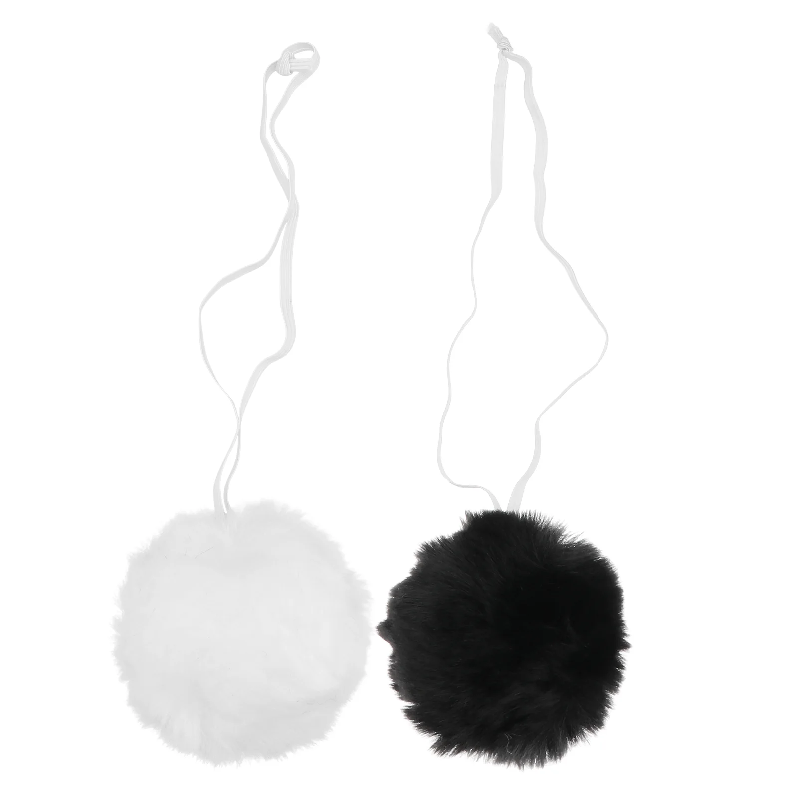 

Easter Costume Accessories Rabbit Tail Pompom Halloween Decor Animal Cosplay Prop