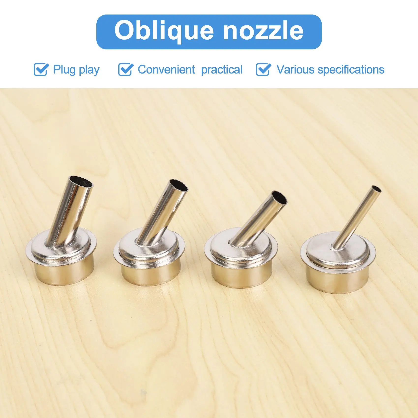 6 шт. сопла для быстрой пайки 3/4/6/8/10/12 мм