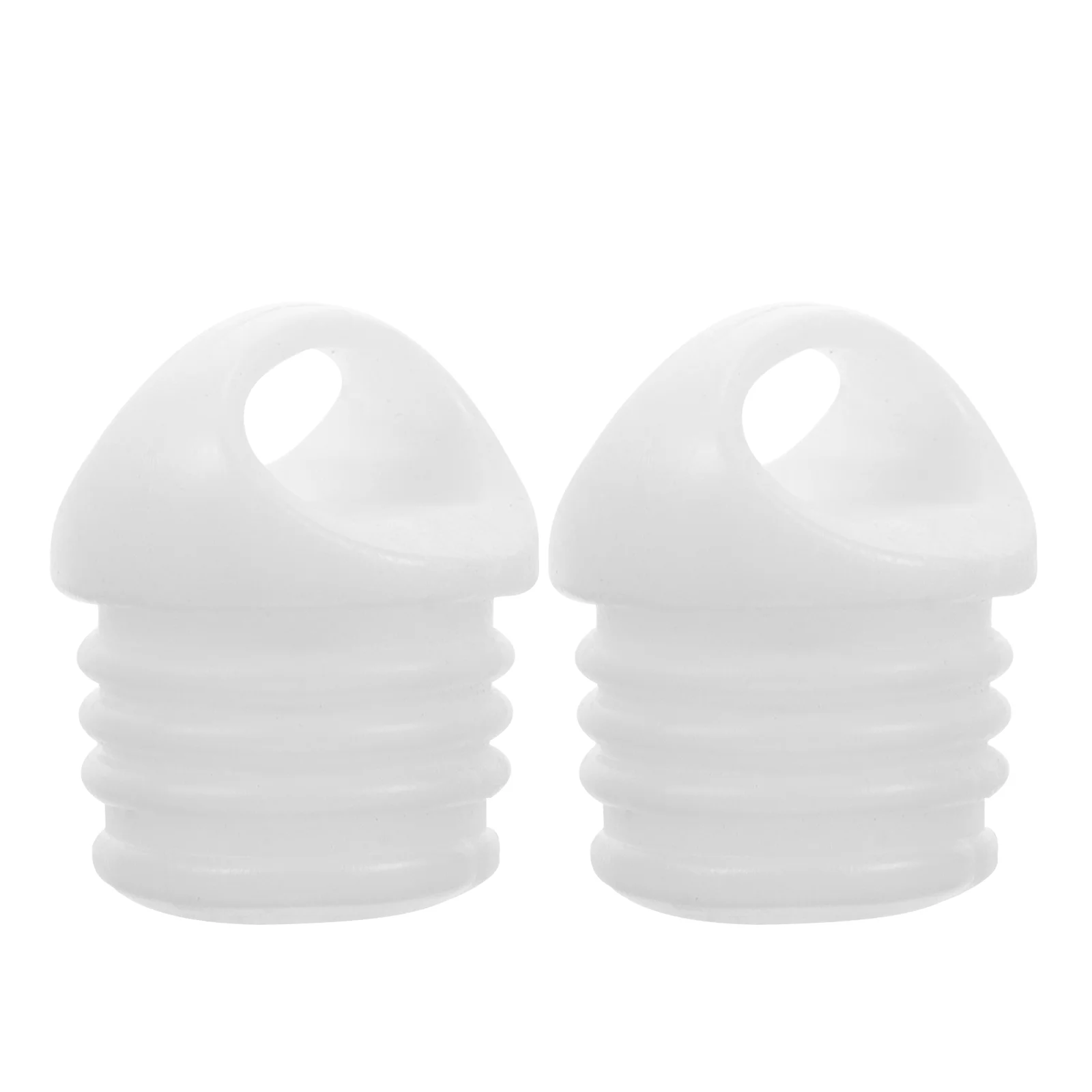 

2 Pcs Mop Bucket Small Rubber Stopper Accessories Rotatable Drain Outlet Plug