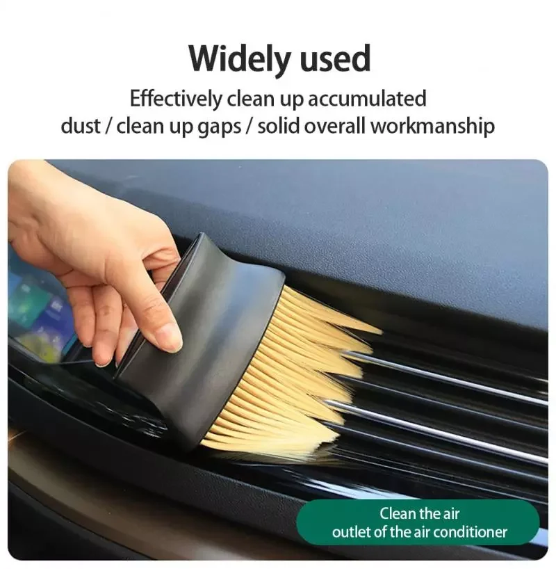 

Air Conditioner Vent Brush Microfibre Car Grille Cleaner Auto Detailing Blinds Duster Brush Car-styling Auto Accessories