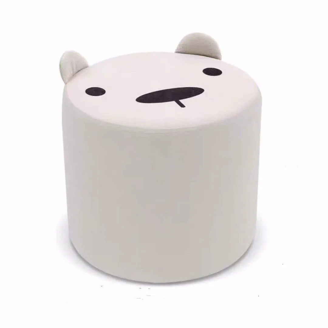 

Cartoon cloth art children stool lovely round stool cushion foot chair home furniture
