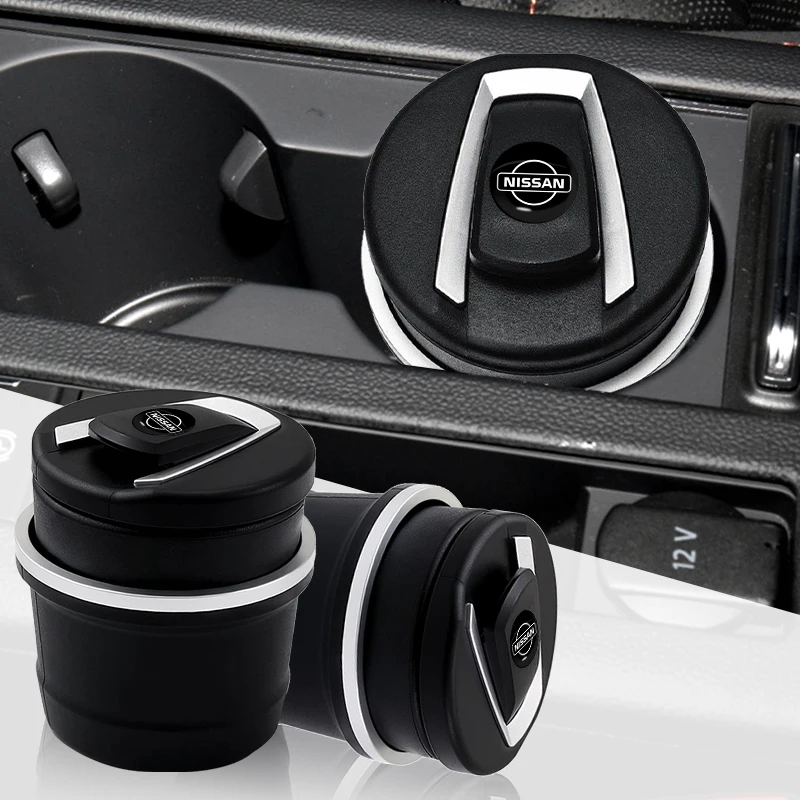 

1 шт., автомобильная пепельница для Nissan Tiida Qashqai J11 J10 Juke Versa Kicks March Terrano 2