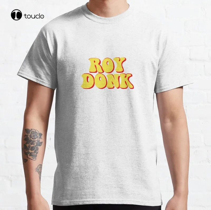 

Новый Рой Donk классический Рой Donk я думаю, что вы должны оставить Тима Робинсон футболка хлопчатобумажная футболка
