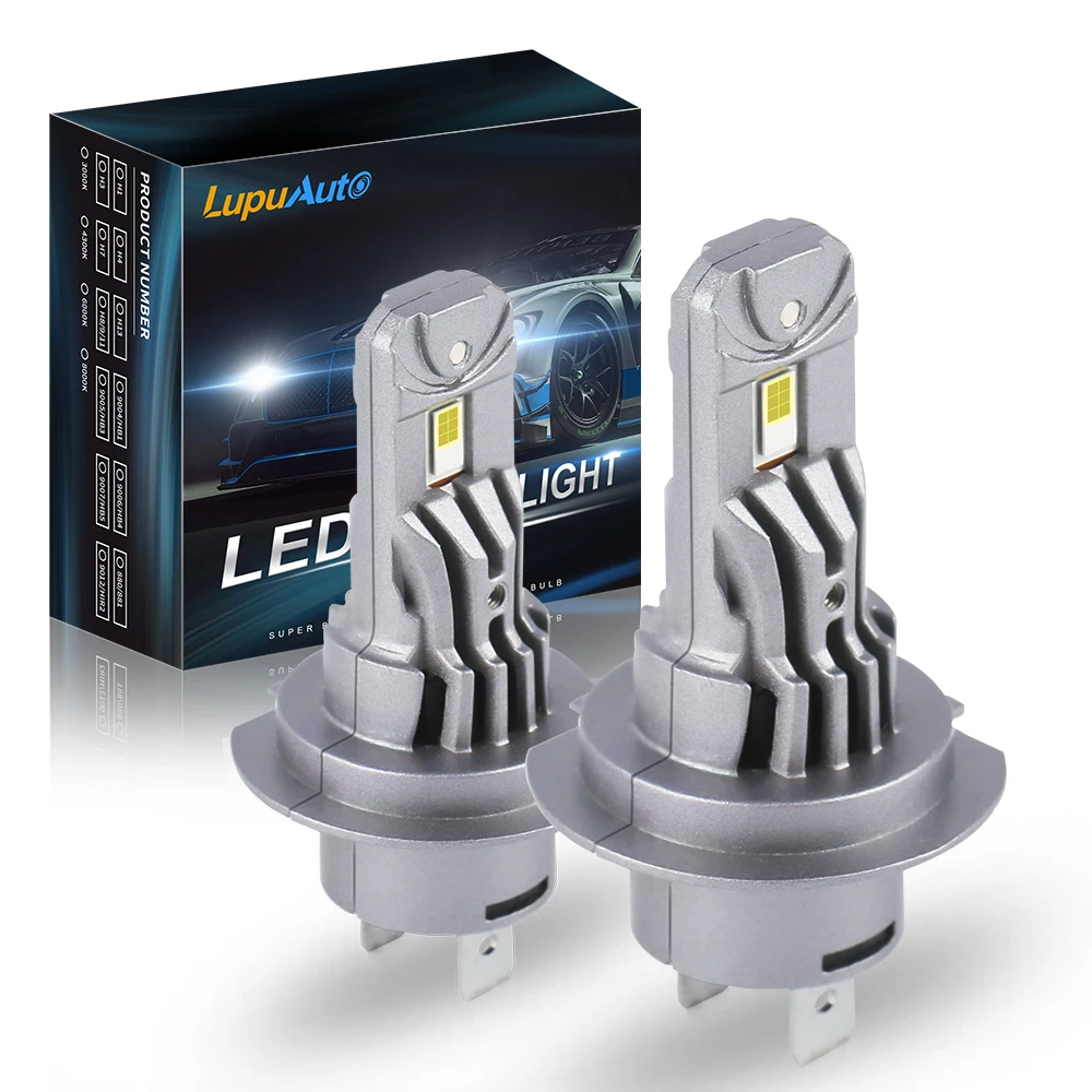 

H7 LED H7 Headlight Bulb CANBUS Turbo with Fan 80W 20000Lm Mini HeadLamp 5530 CSP Wireless Car 6000K White 12V