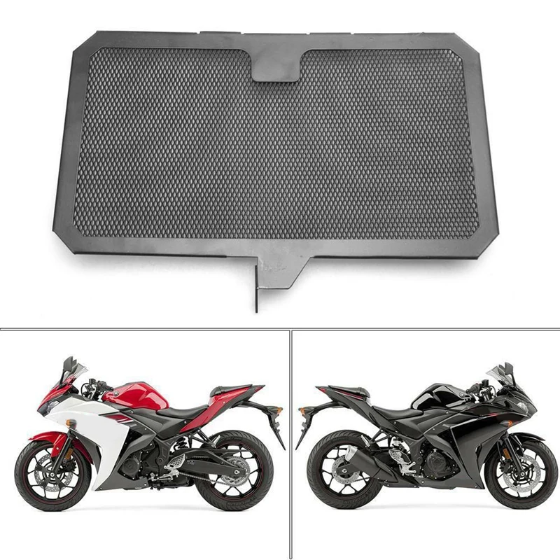 

Motorcycle Radiator Protector Grill Guard Protective Cover For Yamaha YZF R3 R25 2015-2018 Water Cooler Protection Black